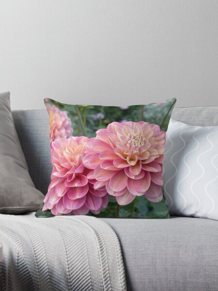 Item preview, Pair of Pink Dahlias designed and sold by Bud, Blossom & Bloom.