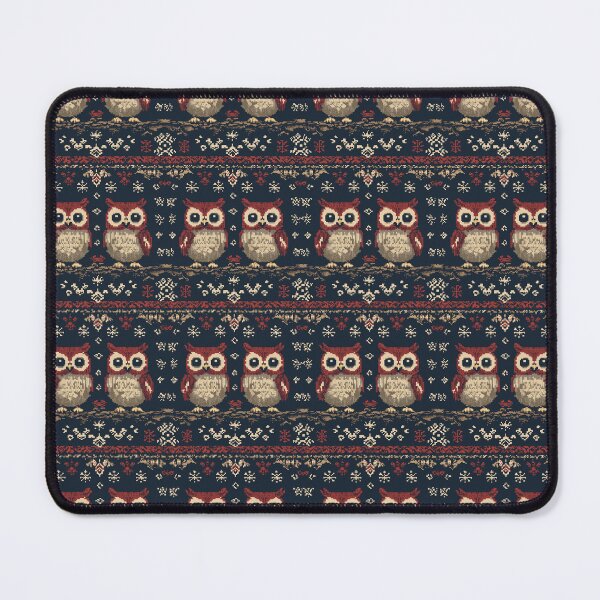 Item preview, Two Owl Print designed and sold by Zenwave-Designs.