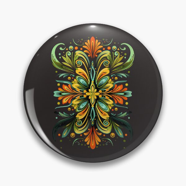 Item preview, Whimsical Garden: Playful Floral Pattern designed and sold by Black_Art.