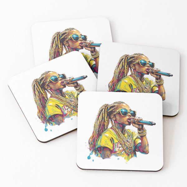 Item preview, Female Rap Queen – Streetwear Graffiti Art designed and sold by Ragil-Studio.