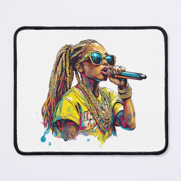 Item preview, Female Rap Queen – Streetwear Graffiti Art designed and sold by Ragil-Studio.