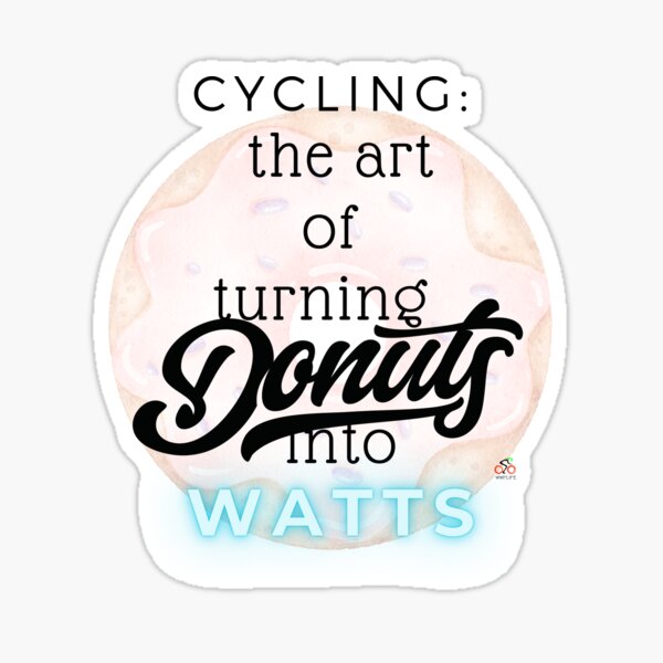Item preview, Cycling - Donuts to Watts designed and sold by WWPGear.