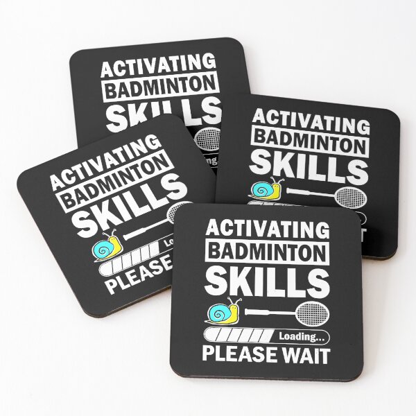Item preview, Activating Badminton Skills Funny Quote designed and sold by allistermariam.