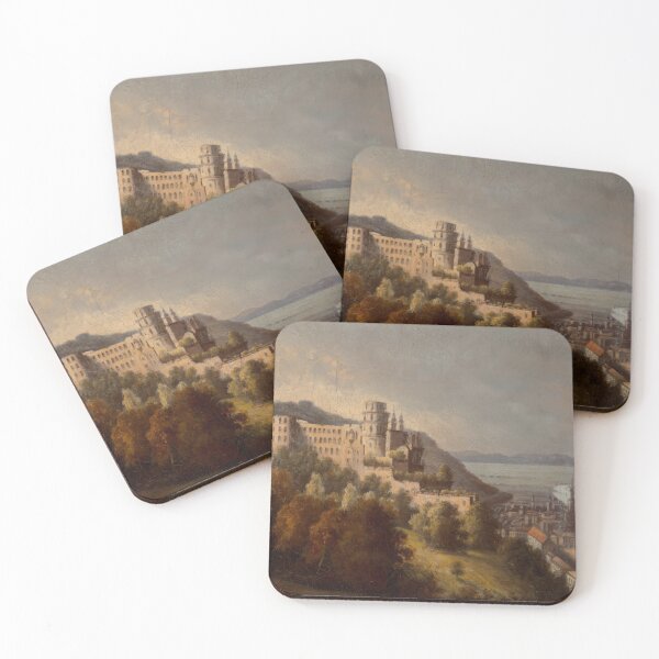 Item preview, Hillside Castle - Ludwig Wischneski (German, 19th Century) designed and sold by The Nouveau Chateau.