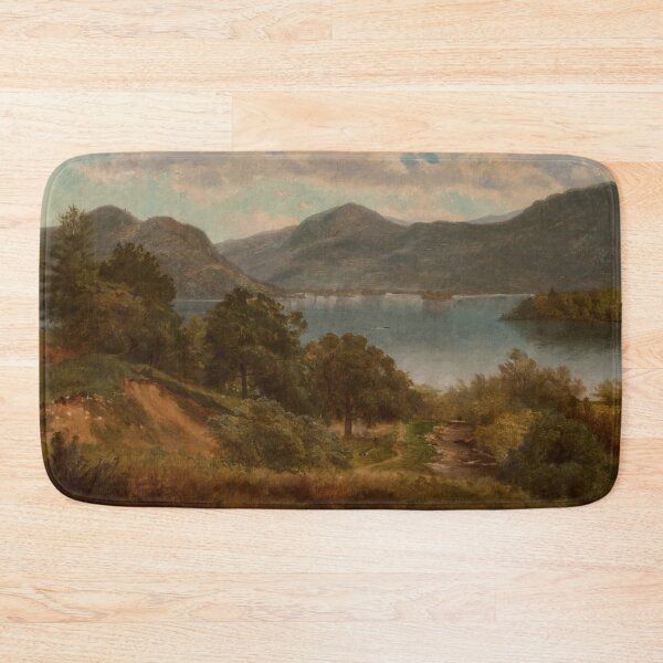 Item preview, Lake George, 1867 - Asher Brown Durand (American, 1796-1886). Oil on canvas designed and sold by The Nouveau Chateau.
