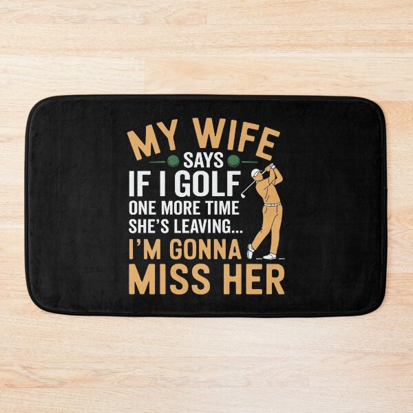 Item preview, Golf And Marriage Funny - My Wife Says She’s Leaving designed and sold by tmerchtrends.