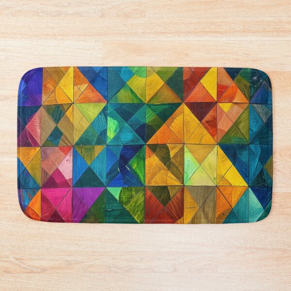 Item preview, Bright Triangle Abstract designed and sold by Myra365Art.