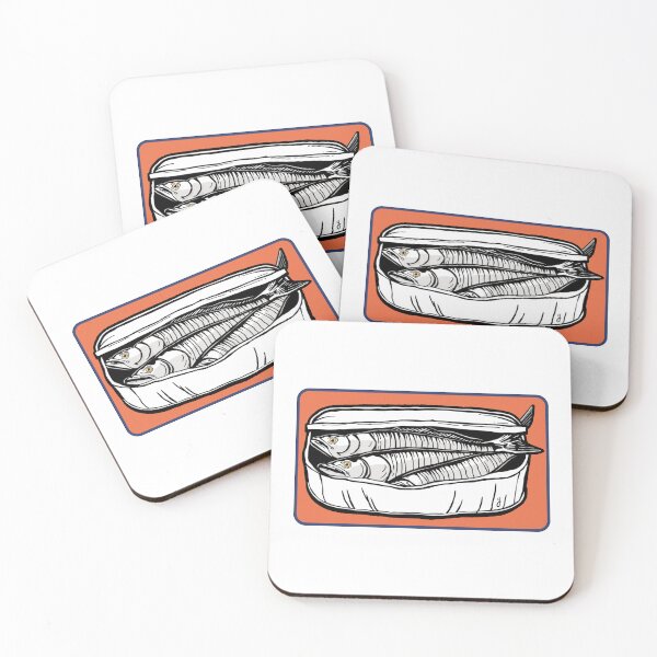 Item preview, Sardines in a Tin (style 1) designed and sold by fetch-it-studio.
