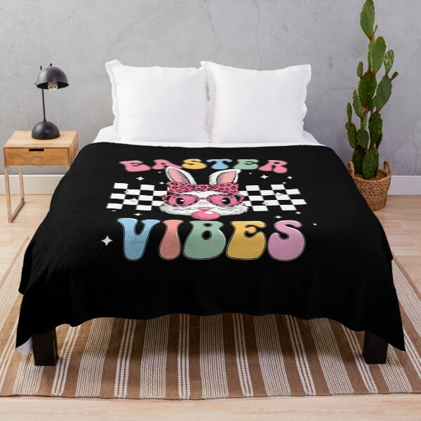 Item preview, Retro Groovy Easter Vibes Bunny Checkered For Womens Girls designed and sold by diyoor.