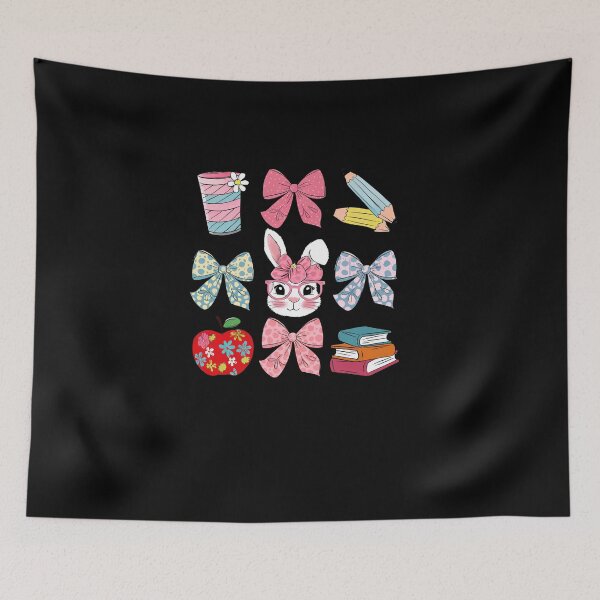 Item preview, Teacher Easter Coquette Happy Easter Cute Bunny Teacher Life designed and sold by diyoor.