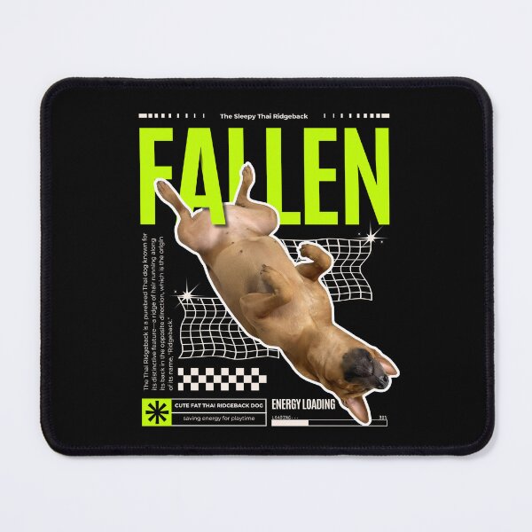 Item preview, Cute Fat Sleepy Thai Ridgeback dog designed and sold by TaiyoDigital36.