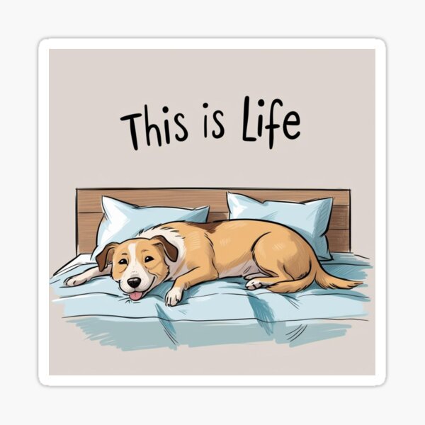 Item preview, This is Life – A Dog’s Paradise designed and sold by All Creative Designer.