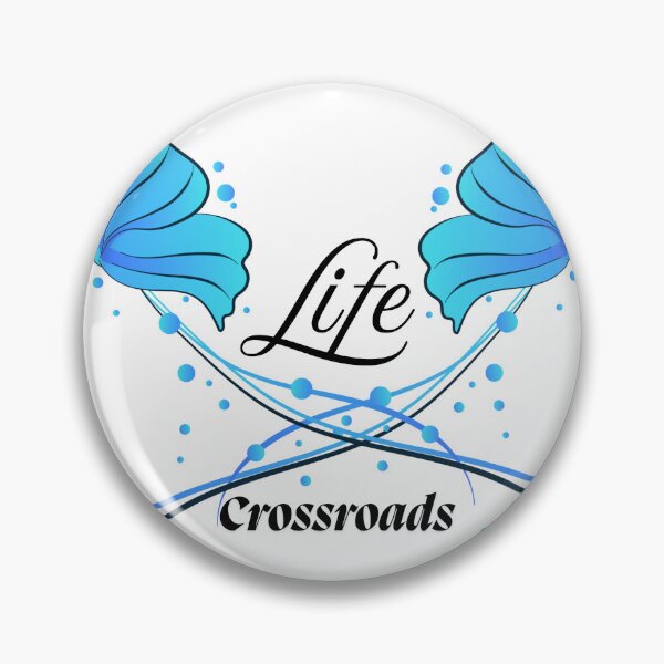 Item preview, Crossroads in Life | Butterfly Fantasy - Elegant Blue Wings Digital Art Print designed and sold by Fanatic Nerd.