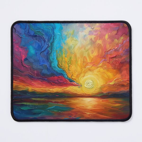Item preview, Abstract Sunset Horizon designed and sold by Myra365Art.
