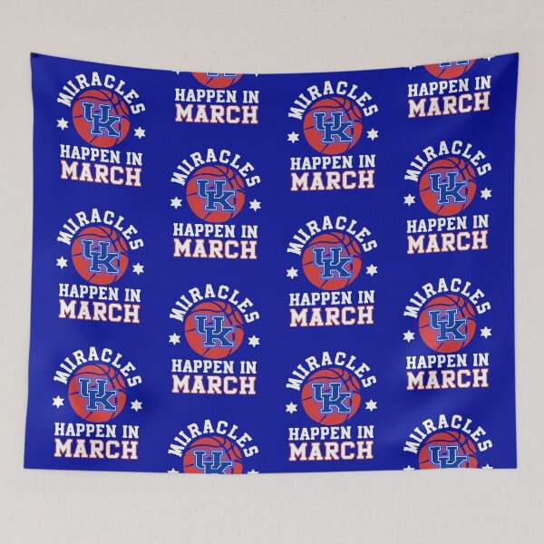 Item preview, Miracles Happen In March Kentucky designed and sold by WoodburyLake.