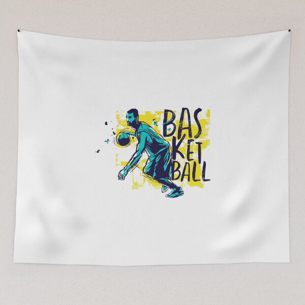 Item preview, Basketball Color A Basketball Player And The Word Basketball Colored In A Color Style Basketball designed and sold by Masonixem.