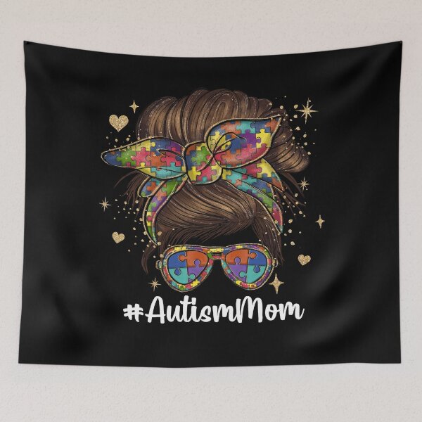 Item preview, Autism Mom Autistic Mama Support Awareness designed and sold by smartrocket.