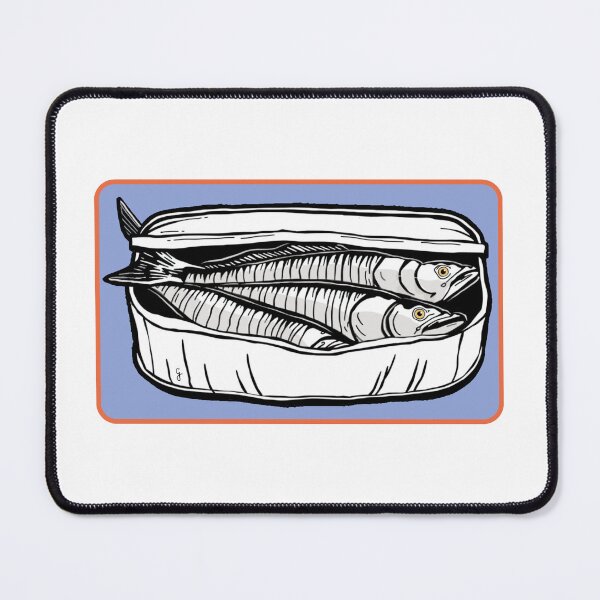 Item preview, Sardines in a Can (style 2) designed and sold by fetch-it-studio.