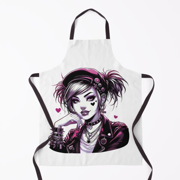 Item preview, punk girl designed and sold by rajdigitalarts.