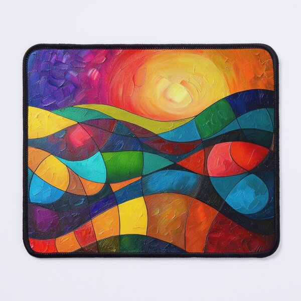 Item preview, Abstract Sunset Horizon designed and sold by Myra365Art.