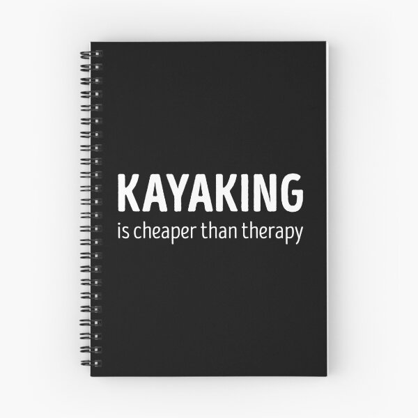 Item preview, Kayaking Is Cheaper Than Therapy Funny Kayaking Lover designed and sold by RareBunny.
