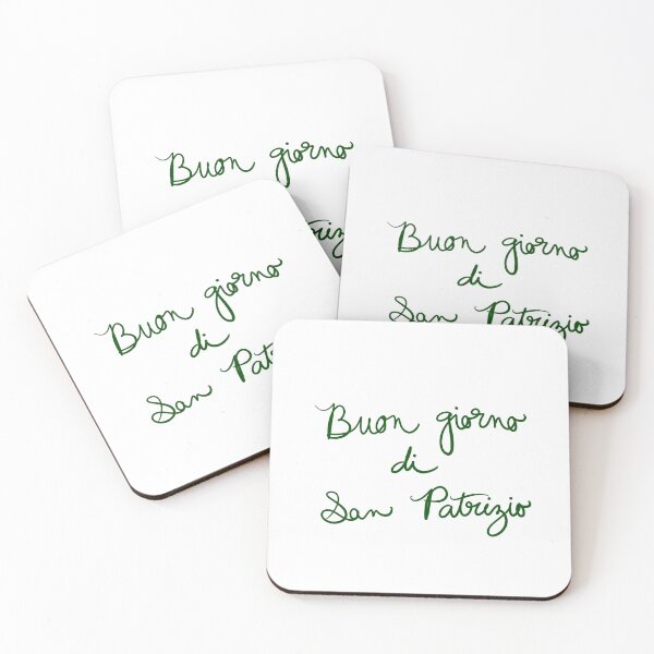 Item preview, Happy Saint Patrick’s Day in Italian designed and sold by abeink.