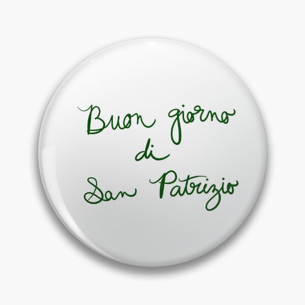Item preview, Happy Saint Patrick’s Day in Italian designed and sold by abeink.