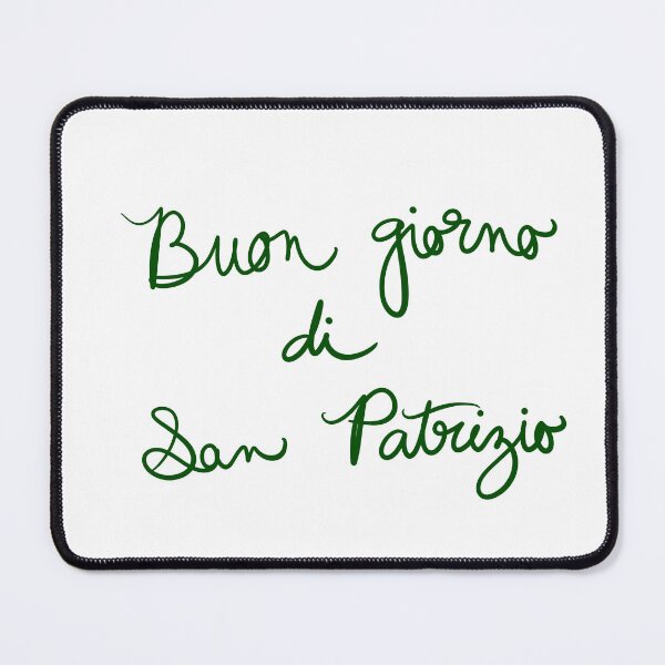 Item preview, Happy Saint Patrick’s Day in Italian designed and sold by abeink.