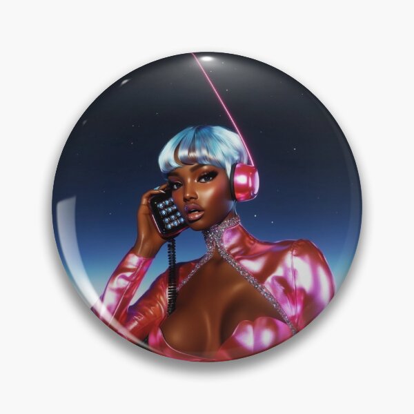 Item preview, Pick Up The Phone designed and sold by BlkGrlStickers.