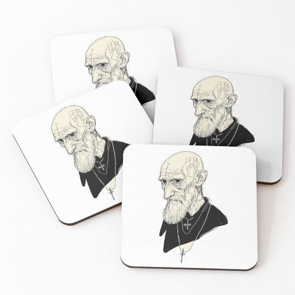Item preview, The Profane Confessor. Quirky, Goofy, fun artwork by wonkydoodleink designed and sold by wonkydoodleink.