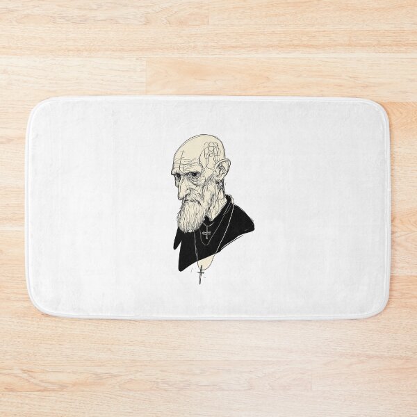 Item preview, The Profane Confessor. Quirky, Goofy, fun artwork by wonkydoodleink designed and sold by wonkydoodleink.