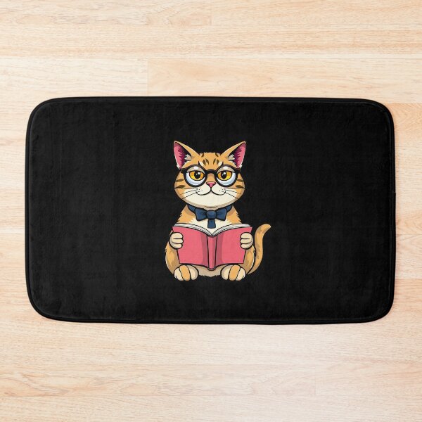 Item preview, Bookish Cat Studying – A Feline Who Loves Books designed and sold by Meow Cat.