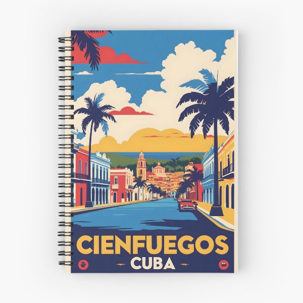 Item preview, Cienfuegos Cuba Vintage Travel Tourism designed and sold by TravelersGems.