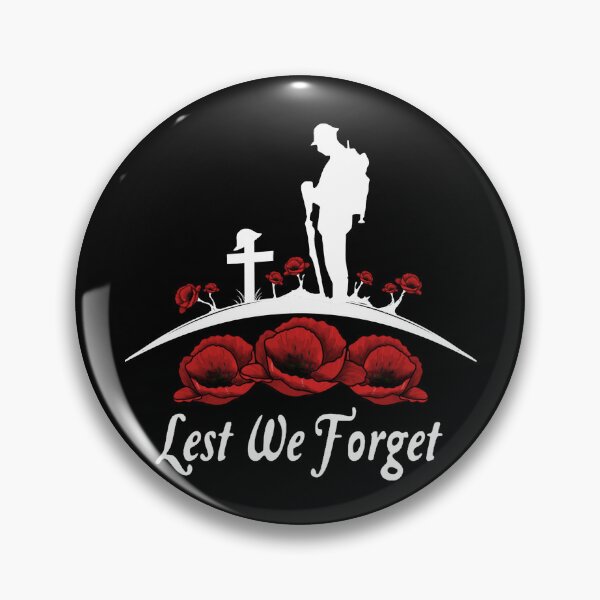 Item preview, Australian anzac day - Lest We Forget - Red Poppy Apparels And Gift Men Woman Kids designed and sold by Taylor  ART.