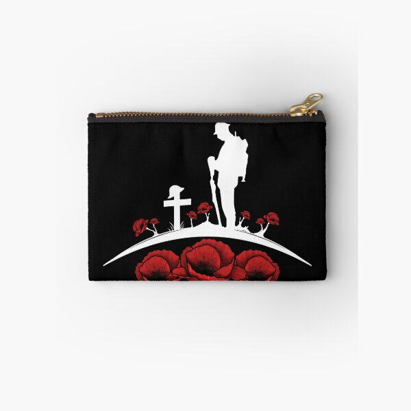 Item preview, Australian anzac day - Lest We Forget - Red Poppy Apparels And Gift Men Woman Kids designed and sold by Taylor  ART.