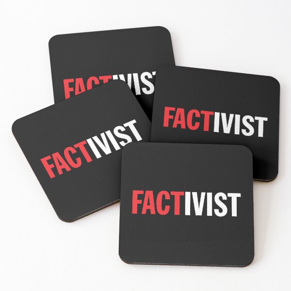 Item preview, Factivist Truth Based Political Activism Progressive designed and sold by kakarikihill.