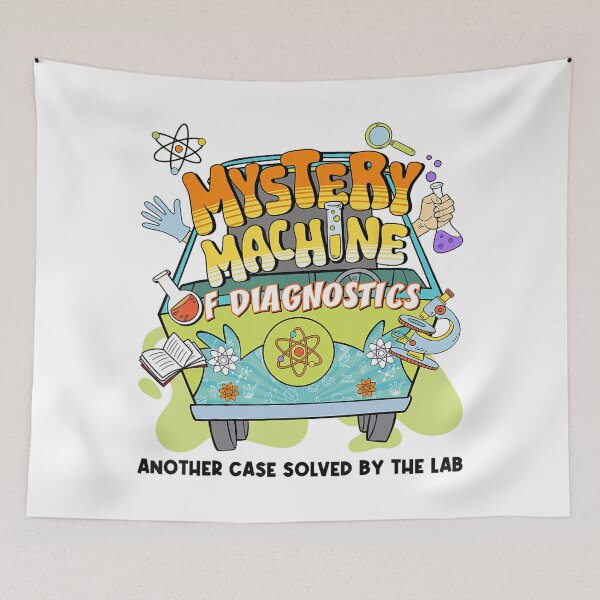 Item preview, Retro Machine Of Diagnostics Lab Week Med Lab Tech designed and sold by Vincent-Cloud.