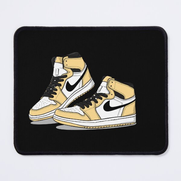 Item preview, Pair of Retro Sneakers Sneakerhead - Retro High Shoe Lover Art (OG NRG GOLD) designed and sold by Zuriel Hargrove.