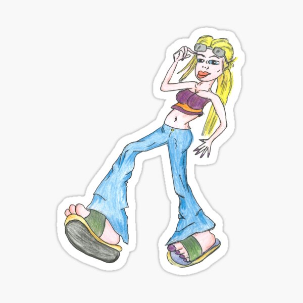 Item preview, Groovy Girl designed and sold by Lisa-Murphy-Art.