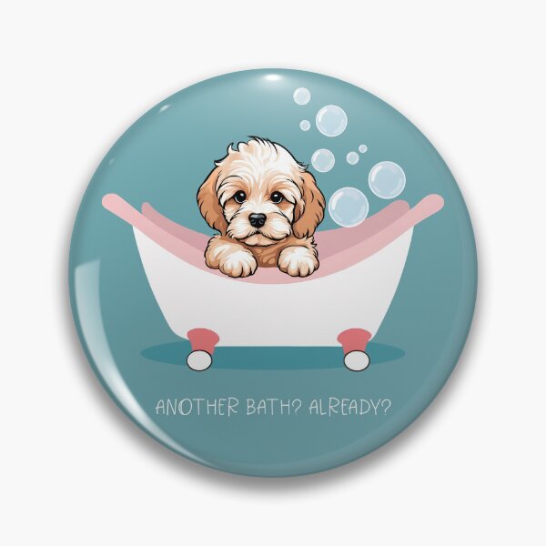Item preview, My Dog Hates Baths Cute Cockapoo designed and sold by Glimmersmith.