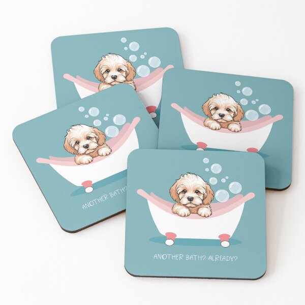 Item preview, My Dog Hates Baths Cute Cockapoo designed and sold by Glimmersmith.