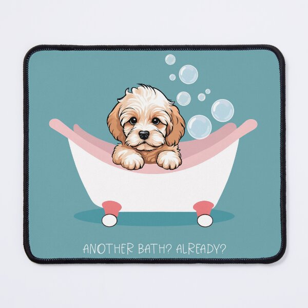 Item preview, My Dog Hates Baths Cute Cockapoo designed and sold by Glimmersmith.
