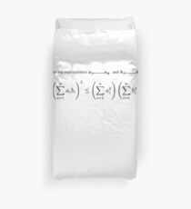 Cauchy schwartz Duvet Cover