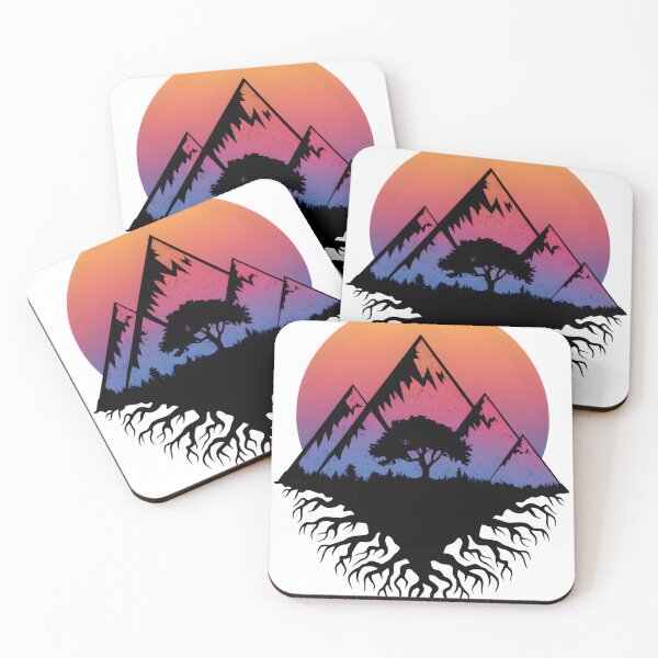 Item preview, Sunset Tree Mountain Range  designed and sold by AnamMHavan.