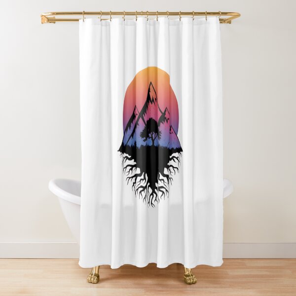 Item preview, Sunset Tree Mountain Range  designed and sold by AnamMHavan.