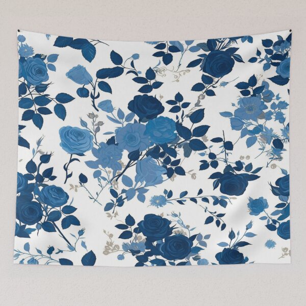 Artikelvorschau, Zarte blaue Rosen entworfen und verkauft von PrintsByFrank.