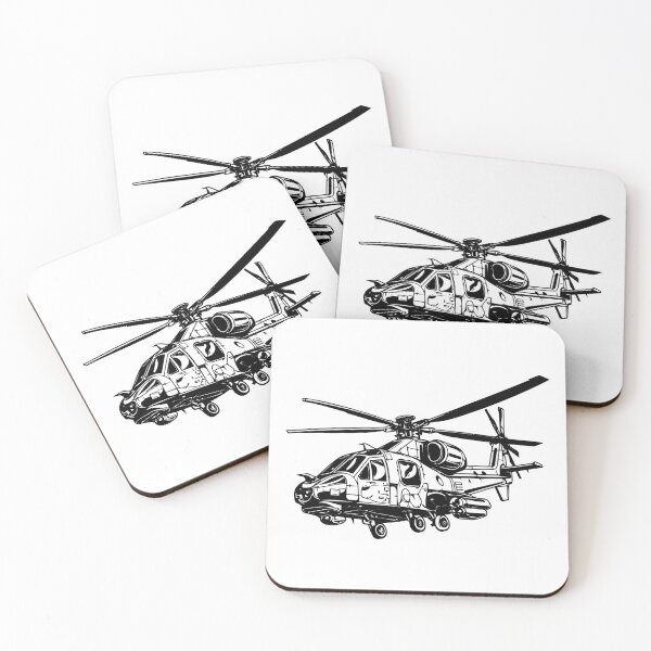 Item preview, Military Helicopter Chopper Air Rotorcraft Copter Aerial designed and sold by inkoutninja.
