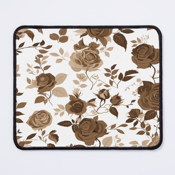Item preview, Delicate Brown Roses designed and sold by PrintsByFrank.