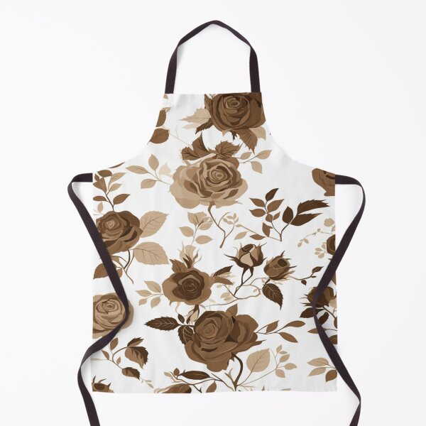 Item preview, Delicate Brown Roses designed and sold by PrintsByFrank.