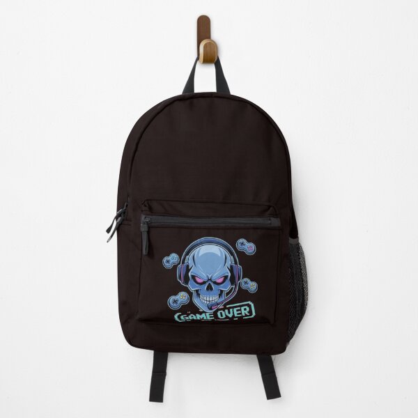 Item preview, Glitch Gamer Skull – Neon Cyber Gaming Design designed and sold by Dazai_shop⭐⭐⭐⭐⭐.